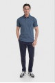 Sanchez Blue cotton Polo