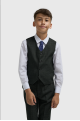 Cavani Kids Boys Caridi Olive Three piece Suit