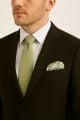 Two Tone Olive floral cotton Pocket square
