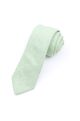 Mens Wool Tweed Pastel Green Tie & Pocket square set