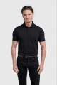 Sanchez Black cotton Polo