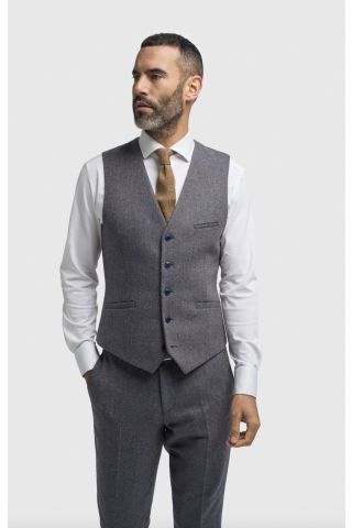 Cavani Thomas Savoy Stone Waistcoat