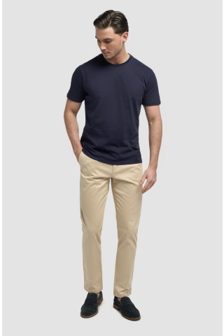 Sanchez Navy cotton Tee
