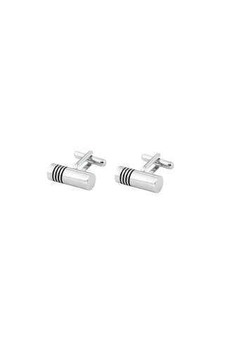 Classic Stainless Steel Silver Cufflink
