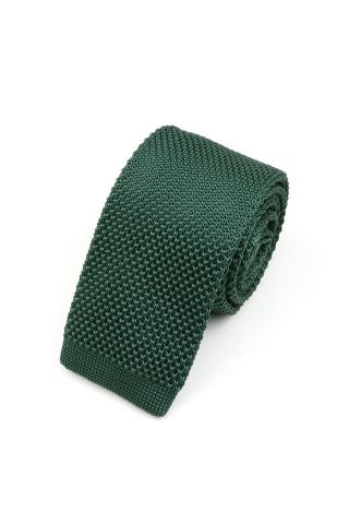 Jenson Samuel Emerald Knitted neck tie