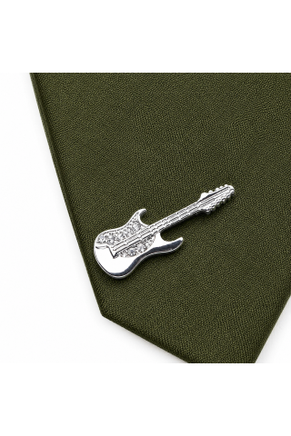 Novelty Guitar Tie Clip