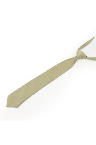 Children's Sage green satin classic tie