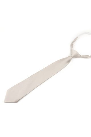 Childrens Plain Stone satin classic mens tie