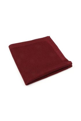 Knitted Wine Pocket Square 