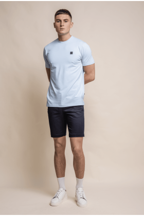 Cavani Dakota Navy Chino Shorts 