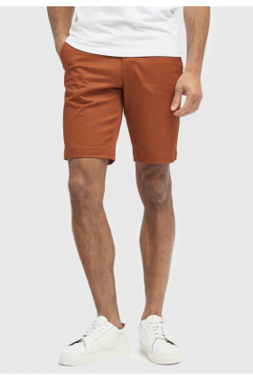 Cavani Dakota Rust Chino Shorts 