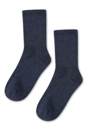 Mens Cotton Sock - Navy 