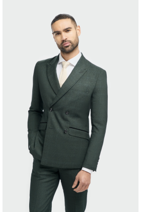 Cavani Caridi Olive Double Breasted Jacket 