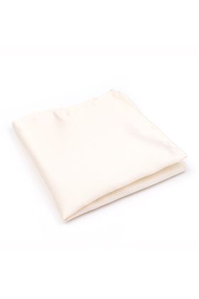 Ivory pocket square 