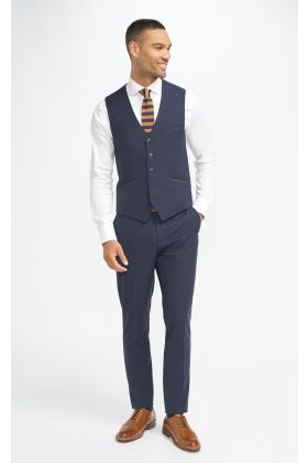 Cavani Malibu Navy Waistcoat 