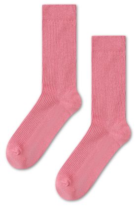 Mens Cotton Sock - pink 