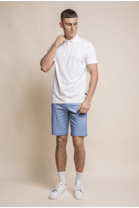 Cavani Dakota Azure Chino Shorts 
