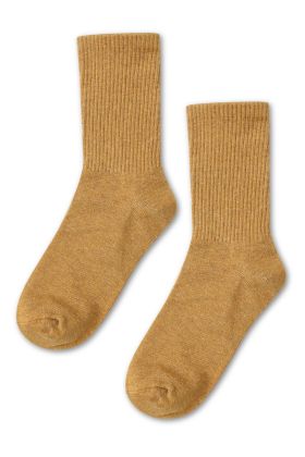 Mens Cotton Sock - Yellow 