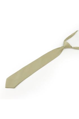 Children's Sage green satin classic tie 