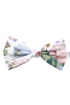 Rose floral flower cotton bowtie 