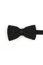 Jenson Samuel Black Knitted bow tie 