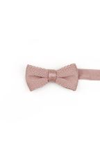 Jenson Samuel Dusky Pink Knitted Children's bow tie 