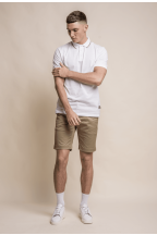 Cavani Dakota Stone Chino Shorts 