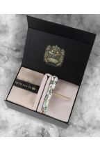 Mens Luxury Stone & Floral Tie Gift Box Set 