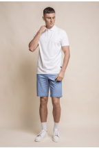 Cavani Dakota Azure Chino Shorts 