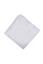 Paisley Pastel Lilac satin pocket square 