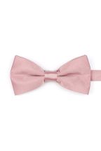 Pastel Blush Pink  satin classic mens bow tie 