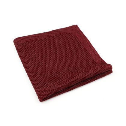 Knitted Wine Pocket Square
