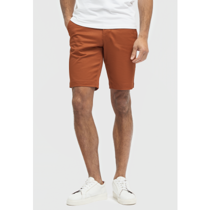 Cavani Dakota Rust Chino Shorts 