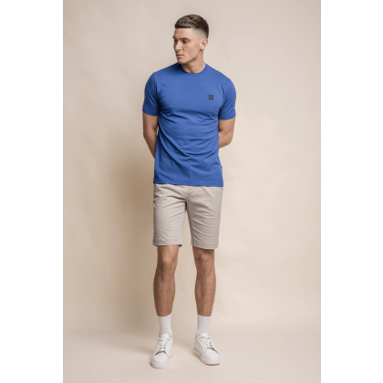 Cavani Dakota Slate Chino Shorts 