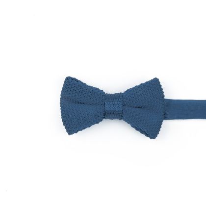 Jenson Samuel Teal Knitted Children's bow tie