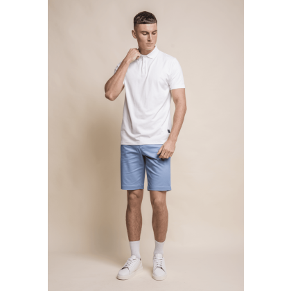 Cavani Dakota Azure Chino Shorts 